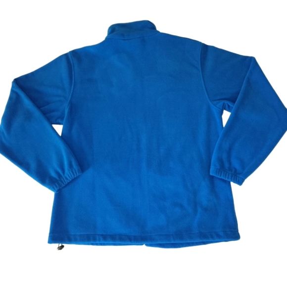 Special Olympics World Games L A 2015 Blue Fleece Zip Jacket Size Large - Picture 2 of 9